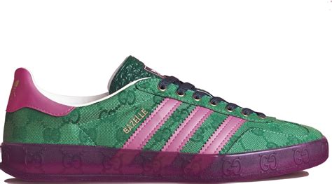 adidas x gucci gazelle green